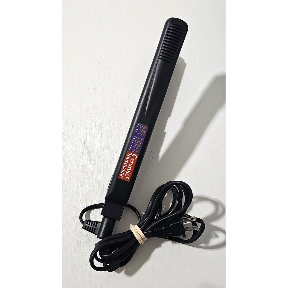 Hot Tools Professional Ceramic Tourmaline Flat 1" Iron Model 1188 works